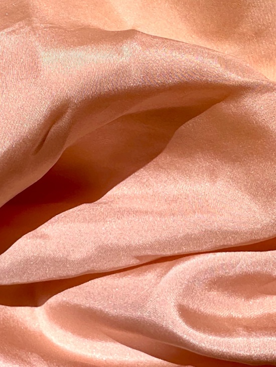 J. Crew 100% Silk Sleeveless Ruffle Front Blouse - Peach Pink, 6 - Picture 3 of 9